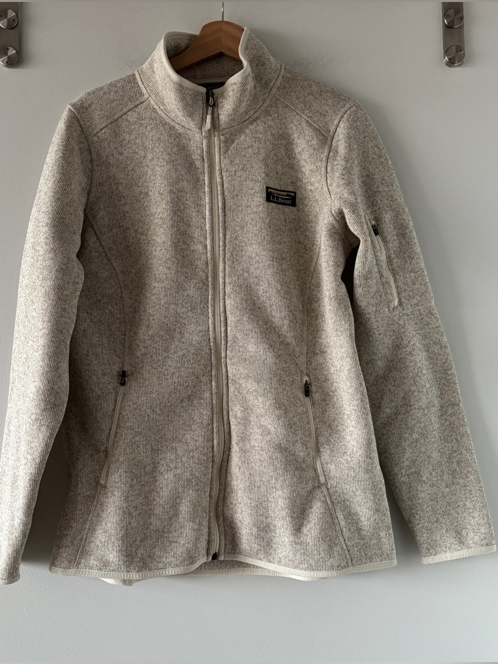 L.L. Bean Fleece Zip Up Jacket Tall Length